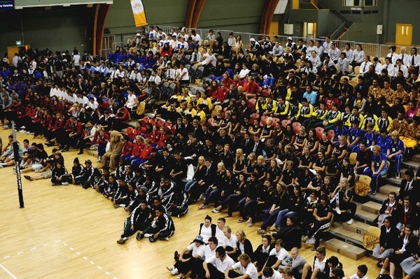 National Secondary Schools Volleyball Champs currently underway at Arena Manawatu